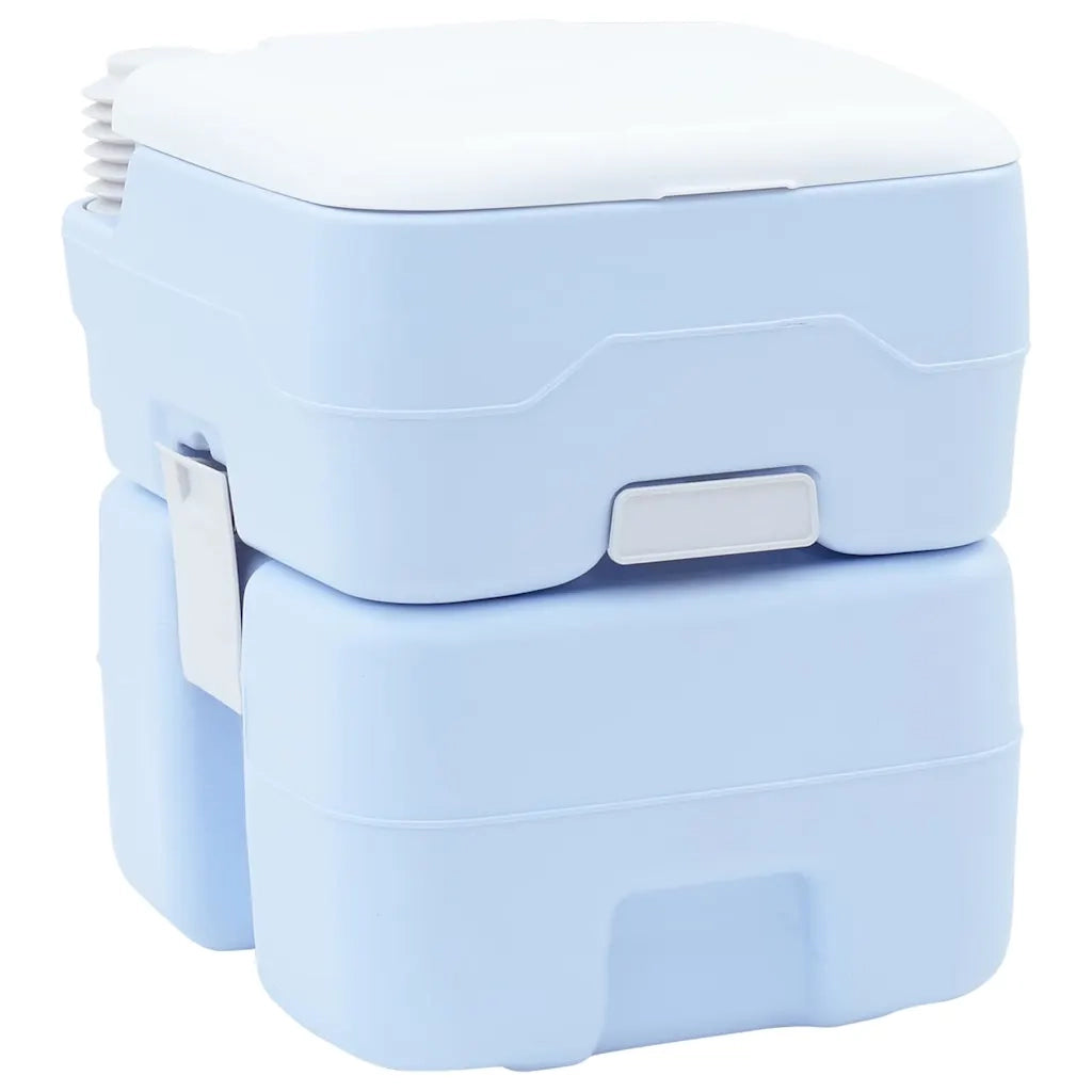 Toilette da Campeggio Azzurro Chiaro e Bianco Polietilene 42001428