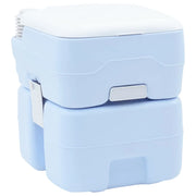 Toilette da Campeggio Azzurro Chiaro e Bianco Polietilene 42001428