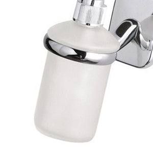 Dispenser da muro in vetro bianco sabbiato - serie suite