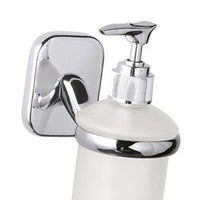 Dispenser da muro in vetro bianco sabbiato - serie suite