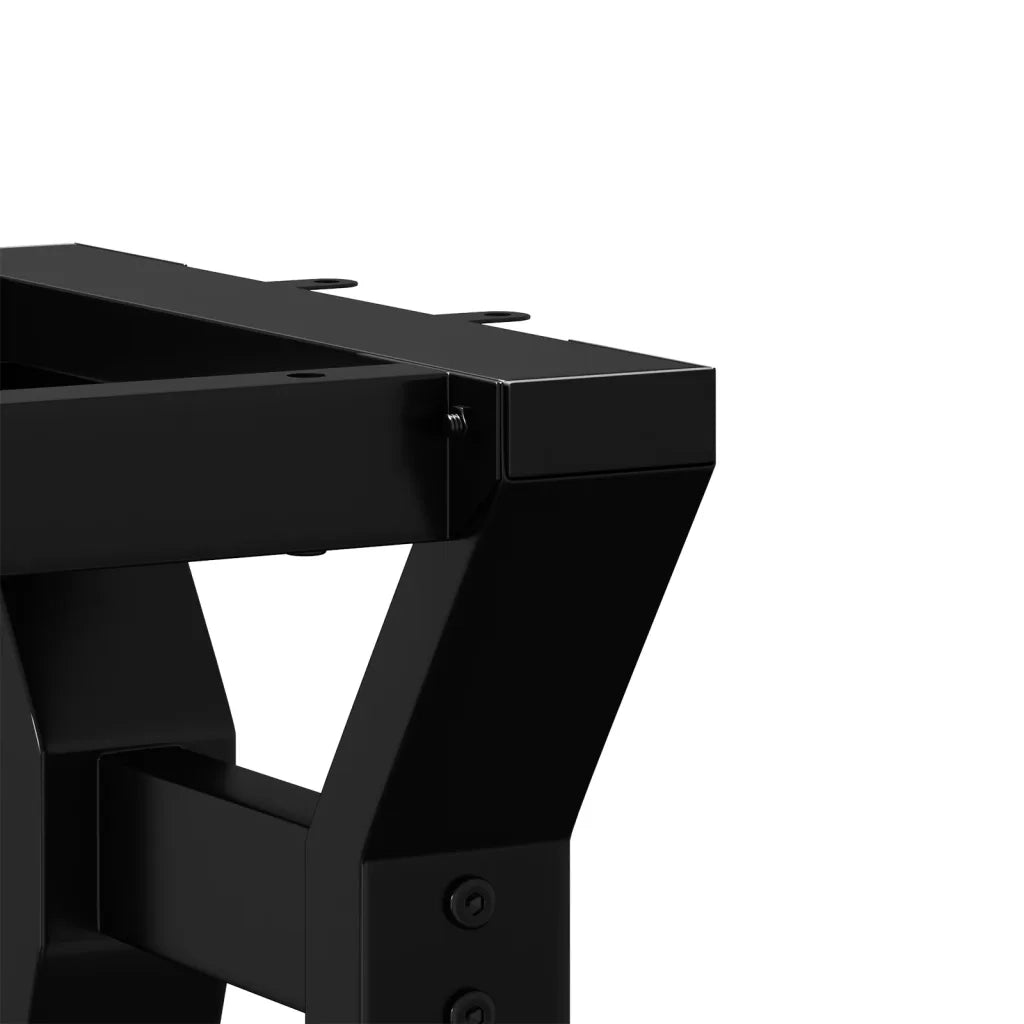 Telaio Gambe a Y per Tavolino da Salotto 60x40x38 cm in Acciaio 357920