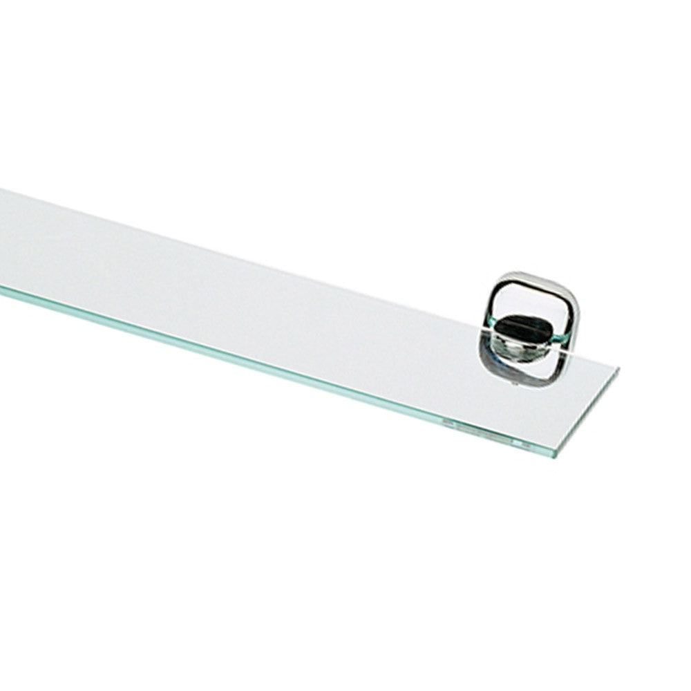 Mensola in vetro sfumato verde - serie suite