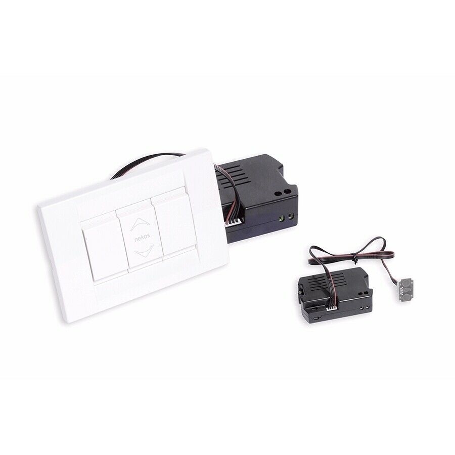 ALIMENTATORE 24V CON PULSANTE DI COMANDO NEKOS ALI'SW 6810005 AUTOMAZIONE NUOVO