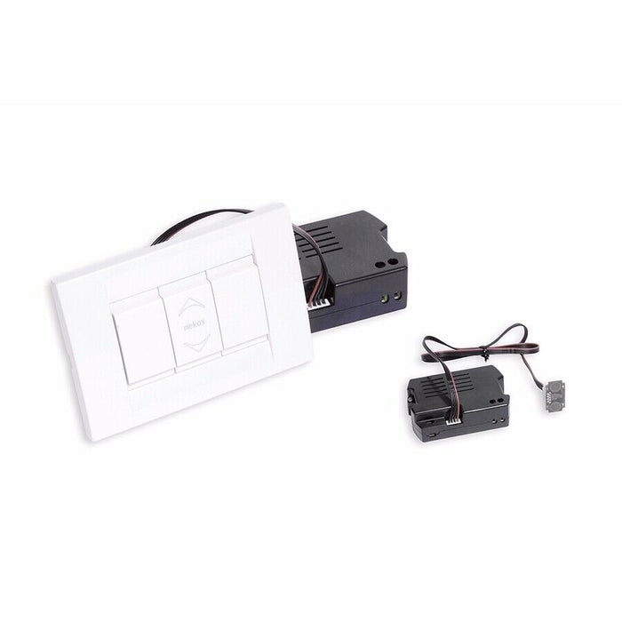 ALIMENTATORE 24V CON PULSANTE DI COMANDO NEKOS ALI'SW 6810005 AUTOMAZIONE NUOVO