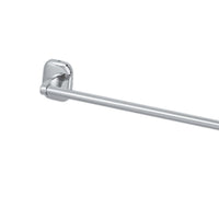 Portasalvietta da muro cromato 60 cm - serie suite