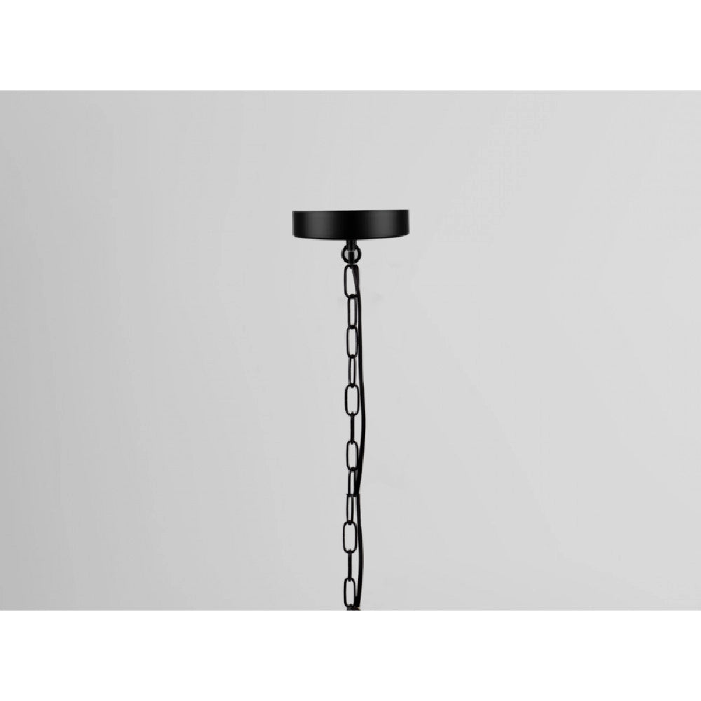Trade Shop - Lampadario A Sospensione Rustico Industriale E14 Sfera In Corda Metallo B55-3 -