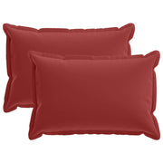 Federa 2 pcs HOUTEN Rosso Vino 50 x 80 cm Poliestere 920211