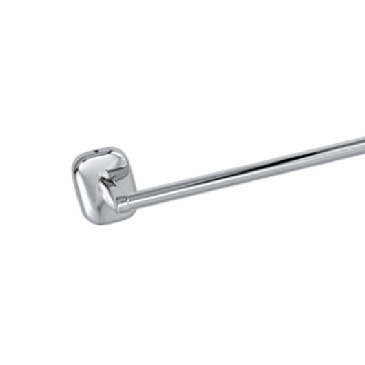 Portasalvietta da muro cromato 40 cm - serie suite