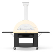 Base Forno a Legna per Pizza da Esterno Allegro Giallo Nero Alfa Forni