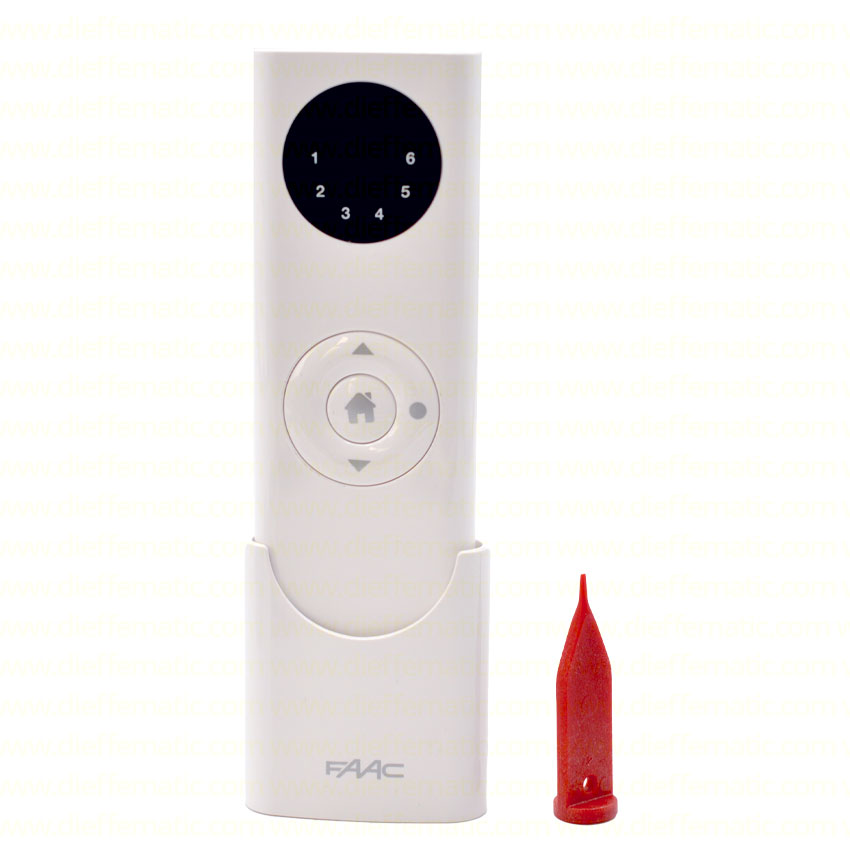 TRASMITTENTE TM XT6 433 6 CANALI FAAC 132109 AUTOMAZIONE AUTOMATISMI ORIGINALE