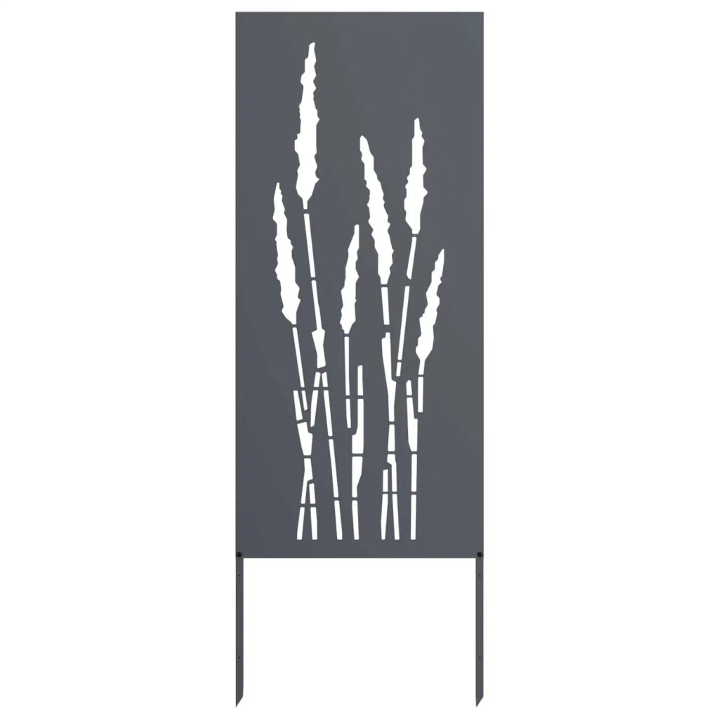 Schermo per privacy in giardino Floreale Antracite 50 x 140 cm 876310