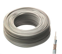 MATASSA 100M 6,8MM CAVO COASSIALE ANTENNA SATELLITARE DIGITALE TERRESTRE SKY DVB