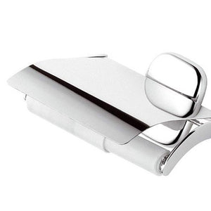 Portarotolo da muro cromato - serie suite