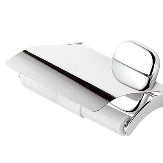 Portarotolo da muro cromato - serie suite