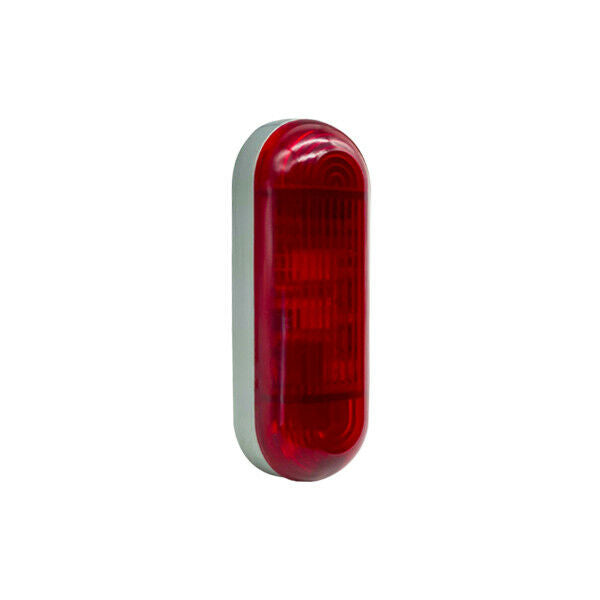 MODULO SPIA CANCELLO APERTO LUCE MICRO FLASH ALLARME 550/1041 LED ROSSO