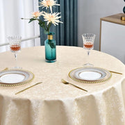 Tappeto per tavolo in plastica beige 350GSM, impermeabile, per festa, capodanno, esterno, nuovo anno, festival, tavolo da giardino, tavolo da salotto, esterno, natale.