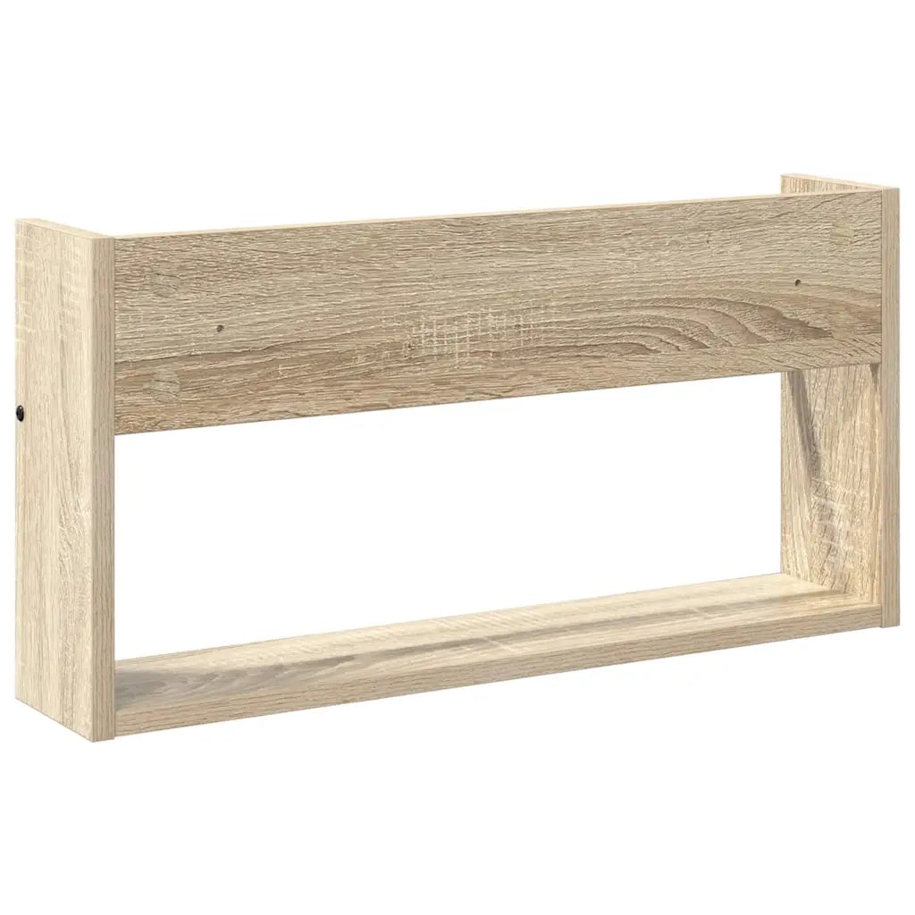Scaffale per riviste Rovere Sonoma 60 x 12 x 30 cm CFW2272879