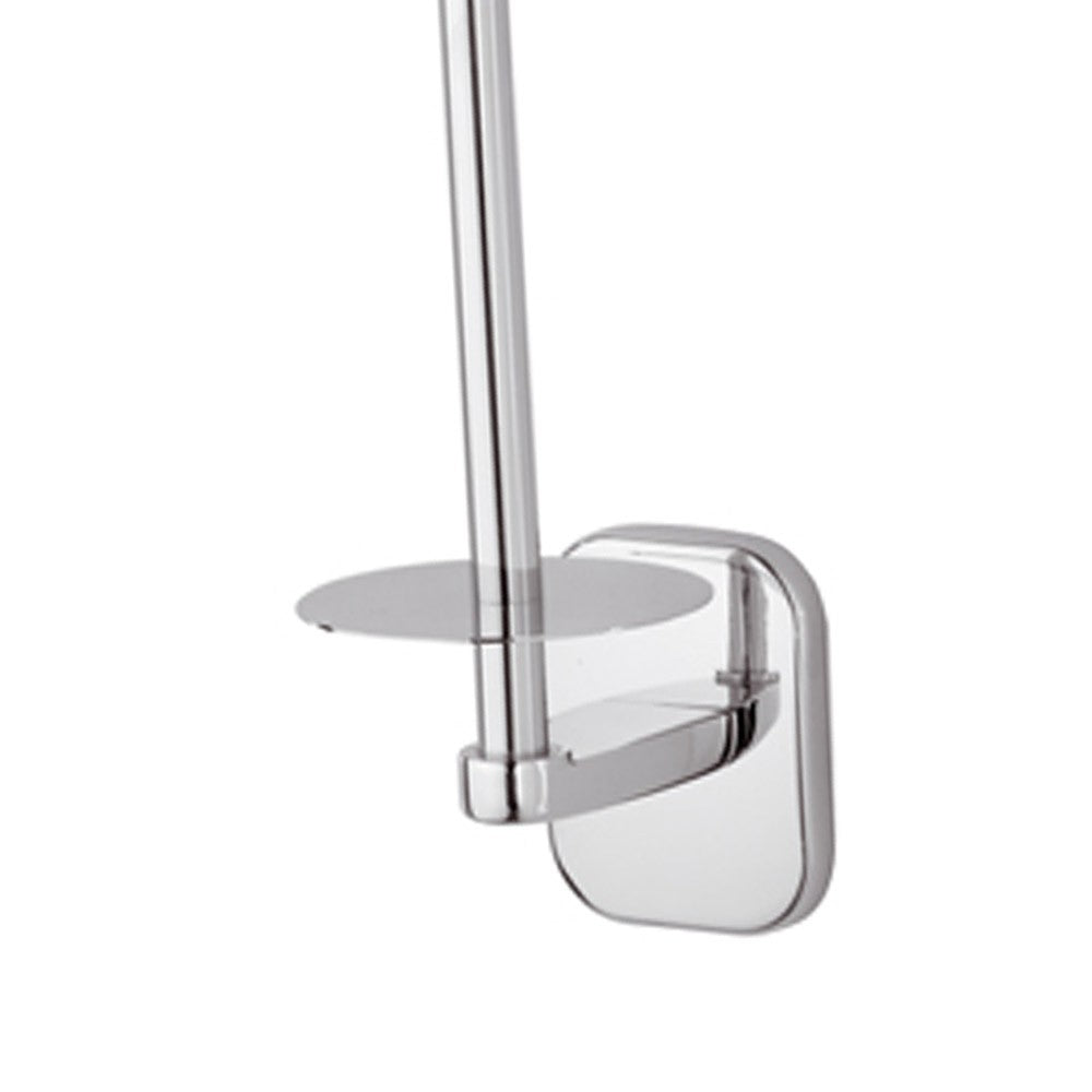 Portarotolo da muro di ricambio cromato - serie suite