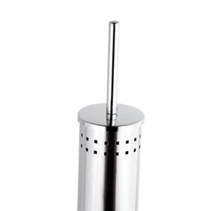 Portascopino in ottone cromato - serie suite