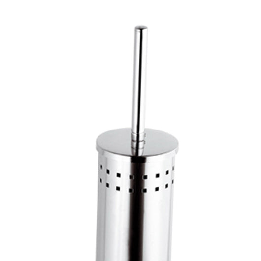 Portascopino in ottone cromato - serie suite