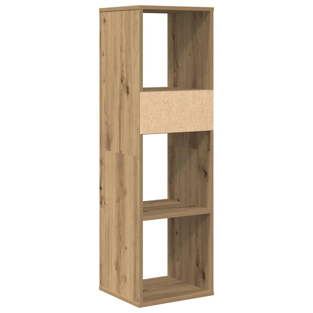 Libreria Rovere Artigianale 34x31x112 cm in Legno Multistrato