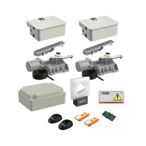 SET 2 MOTORI ELETTROMECCANICI INTERRATI PER CANCELLI BATTENTI ROGER SET R21/353