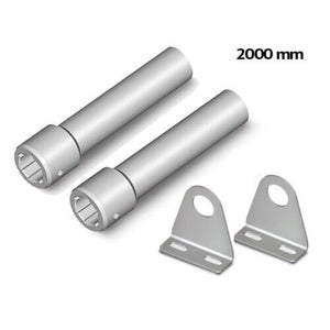 COPPIA ALBERI DI TRASMISSIONE L 2000 MM ROGER LT308 AUTOMAZIONE AUTOMATISMI