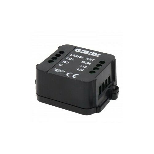 RICEVENTE RADIO 433 MHZ 1 CANALE GIBIDI DRS 4331 AU02540 AUTOMAZIONE AUTOMATISMI