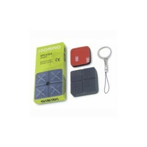 RADIOCOMANDO ROLLING CODE 4 CANALI 433 MHZ NERO GIBIDI DTS 4334 AU03000 GARANZIA