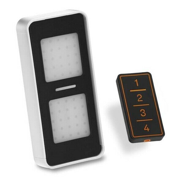 SEMAFORO 2 LED + TRASMETTITORE BIDIREZIONALE FACILE-433 B&B IANUS F02-SEM-R-V