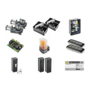 KIT AUOMAZIONE PER CANCELLI A BATTENTE 24 VDC GIBIDI KIT GROUND624 K625/BFSLT