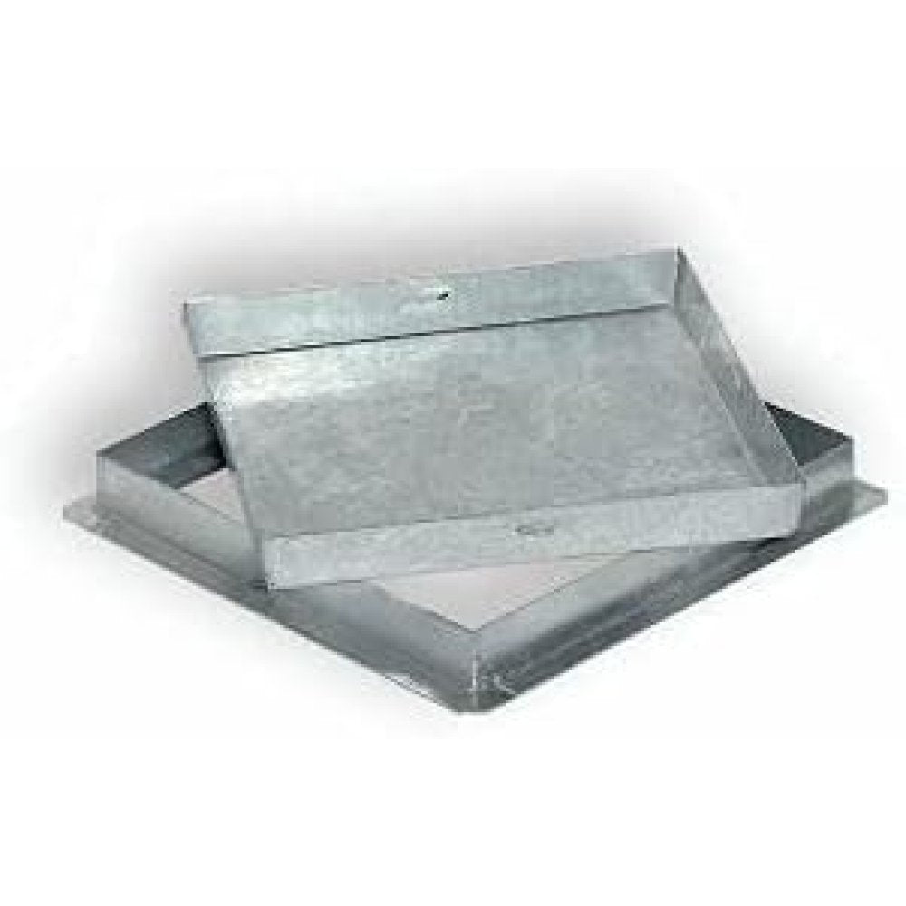 Sigillo chiusino porta pavimento 40x40 h.cm 5 acciaio zincato pesante