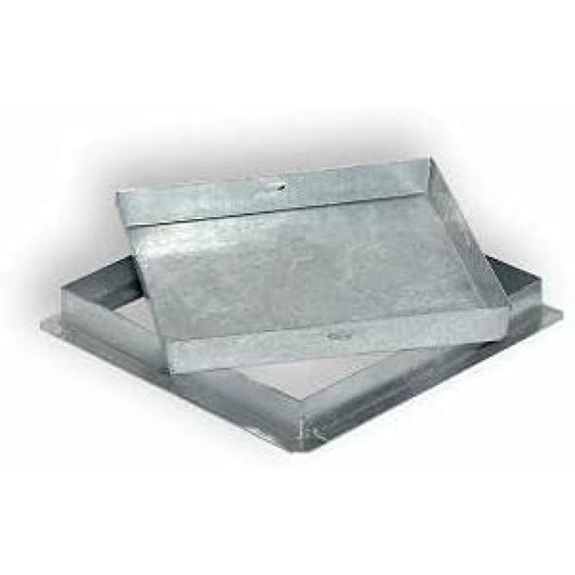 Sigillo chiusino porta pavimento 30x30 h. cm 5 acciaio zincato pesante