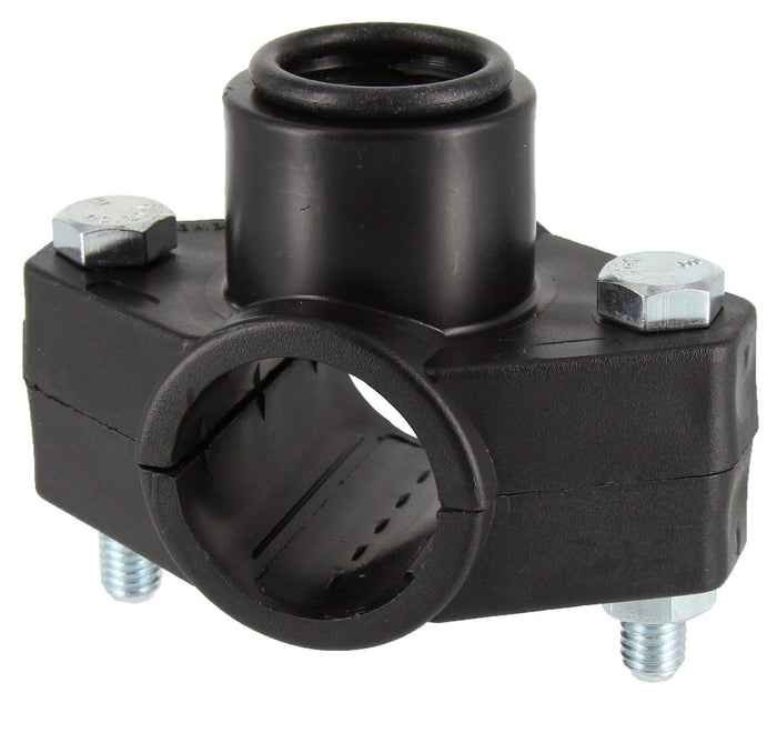 pl raccordo nylon presa a staffa 20x1/2 f cod:ferx.22444