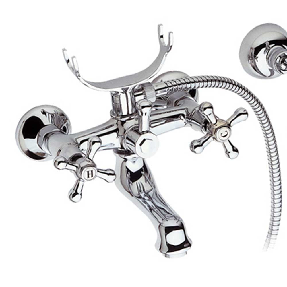 Rubinetto vasca con doccia duplex - serie liberty