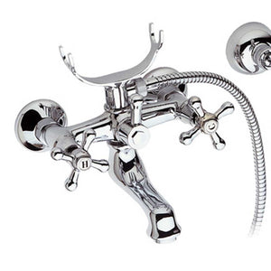 Rubinetto vasca con doccia duplex - serie liberty