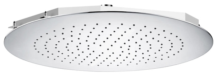 Soffione doccia ad incasso filomuro tondo