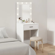 Tavolo da Trucco Bianco 50 x 41 x 135 cm Legno multistrato 865037