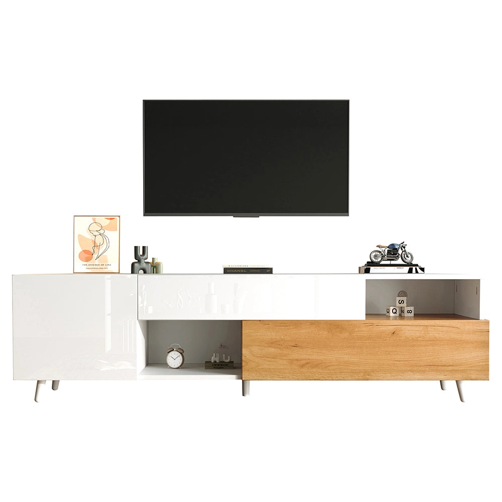 Mobile TV - Xylo - 180x38x50 cm 7 scomparti