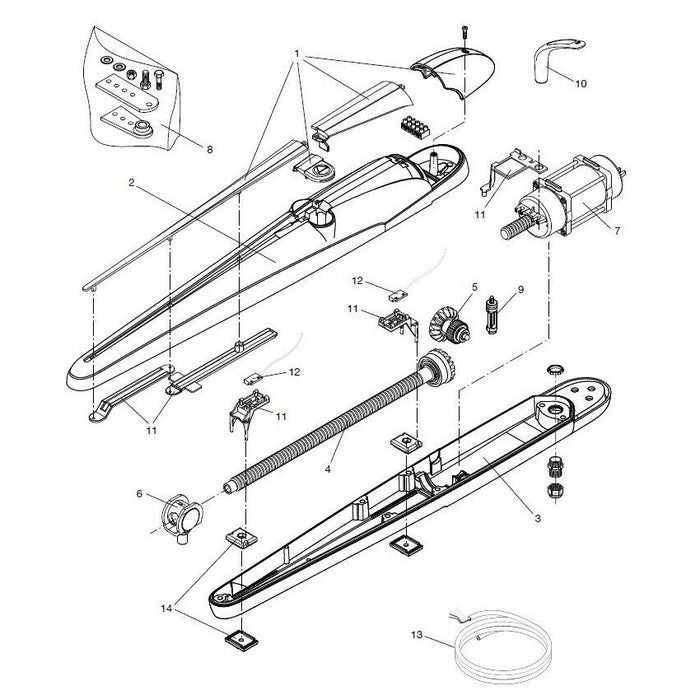 SENSORI MAGNETICI BENINCA' 9686884 RICAMBIO ORIGINALE AUTOMAZIONE AUTOMATISMI
