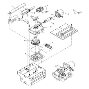 ALBERO MOTORE BENINCA' 9686288 RICAMBIO ORIGINALE AUTOMAZIONE AUTOMATISMI NUOVO