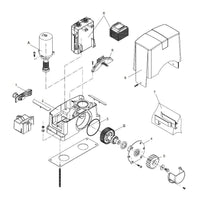 MOTORE BENINCA' 9686416 RICAMBIO ORIGINALE AUTOMAZIONE AUTOMATISMI GARANZIA