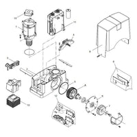 MOTORE BENINCA' 9686510 RICAMBIO ORIGINALE AUTOMAZIONE AUTOMATISMI GARANZIA