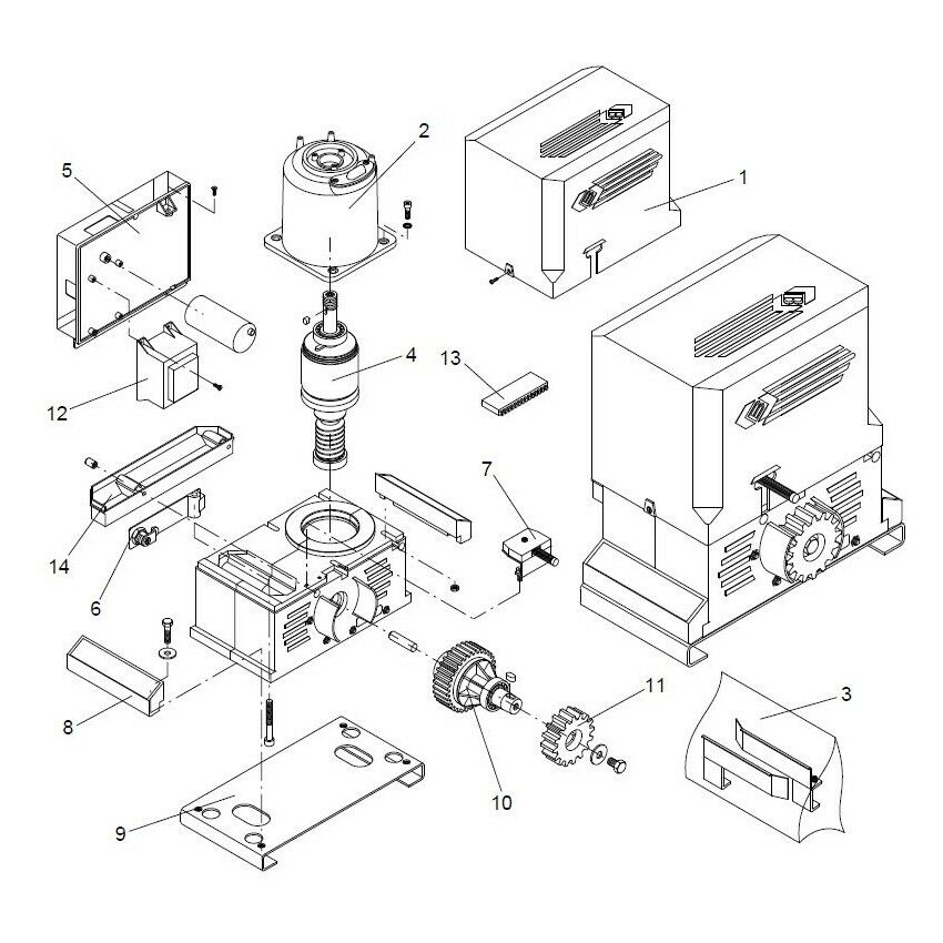CENTRALE BENINCA' 9686958 RICAMBIO ORIGINALE AUTOMAZIONE AUTOMATISMI GARANZIA