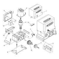 CENTRALE BENINCA' 9686958 RICAMBIO ORIGINALE AUTOMAZIONE AUTOMATISMI GARANZIA