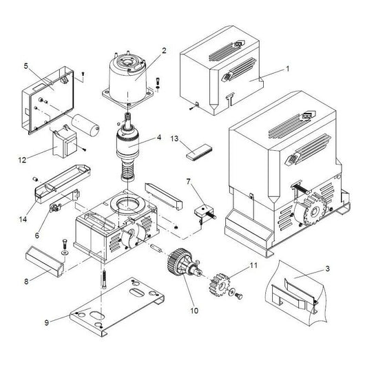 CENTRALE BENINCA' 9686958 RICAMBIO ORIGINALE AUTOMAZIONE AUTOMATISMI GARANZIA