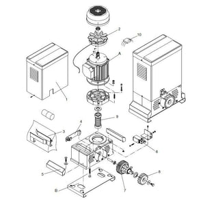 MOTORE BENINCA' 9686046 RICAMBIO ORIGINALE AUTOMAZIONE AUTOMATISMI GARANZIA