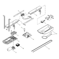 MOTORE BENINCA' 9686676 RICAMBIO ORIGINALE AUTOMAZIONE AUTOMATISMI GARANZIA