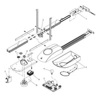 CENTRALE DI COMANDO BENINCA' CP.K3-RE 9686254 RICAMBIO ORIGINALE AUTOMAZIONE