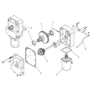 MOTORIDUTTORE BENINCA' 9686313 RICAMBIO ORIGINALE AUTOMAZIONE AUTOMATISMI NUOVO